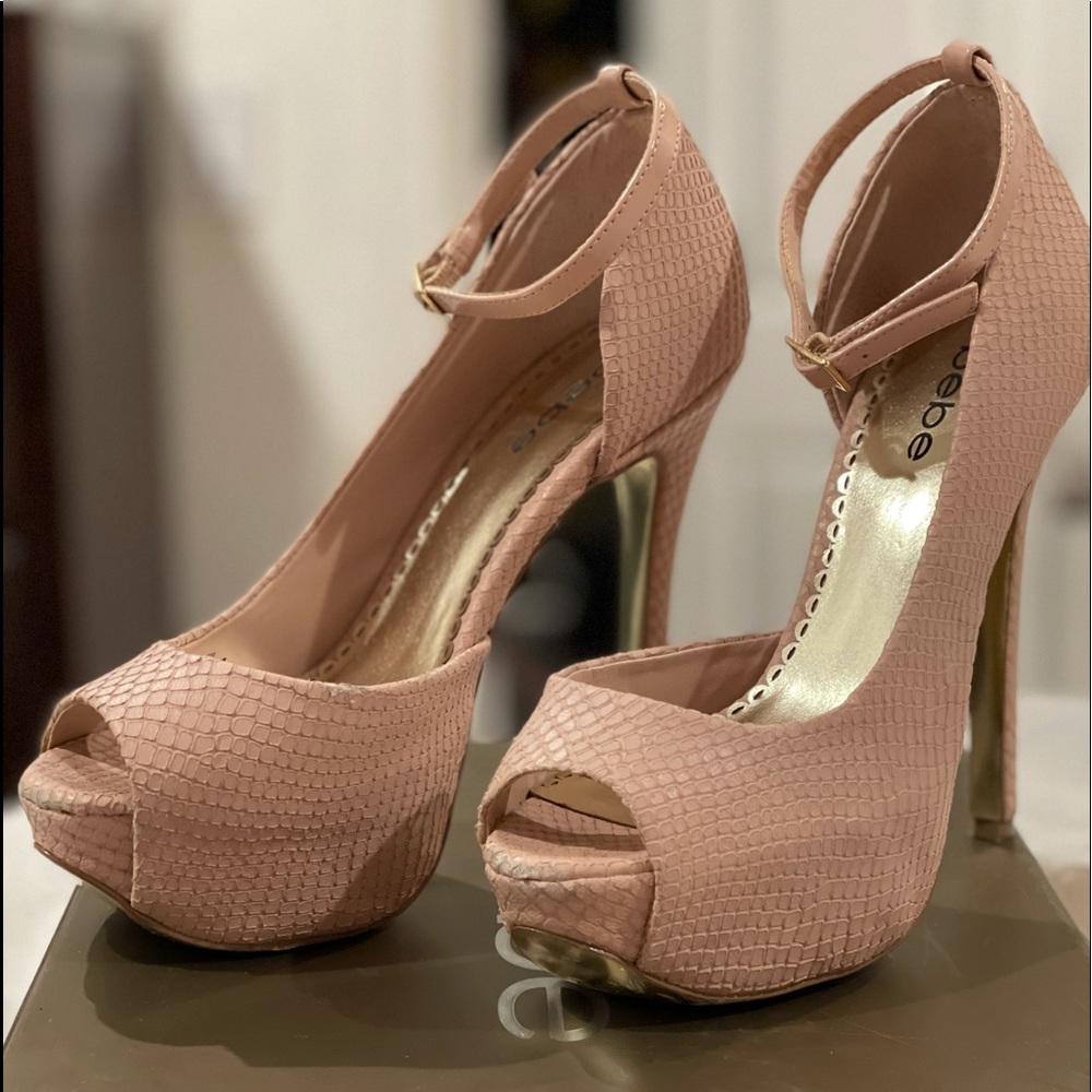 Bebe platform Heels “Adriana”